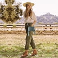 thumbnail image 3 of Bandolera Montana West Fringe de piel de vacuno vintage, 3 of 8