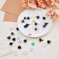 thumbnail image 5 of 40 Sets 10 Colors 18mm 3D Glitter Safety Eyes Round Craft Crochet Eyes with Washers Stuffed Animal Eyes for DIY of Puppet Bear Plush Animal Christmas Decoration colorful, 5 of 7