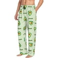 thumbnail image 2 of Balery Men'S Green Avocado Pants,Sleepwear Pants,Pajama Pants,Pj Bottoms Drawstring And Pockets-Small, 2 of 9
