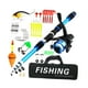 thumbnail image 2 of Caña De Pescar Para Niños, Accesorios De Pesca, Caña De Pescar Telescópica De Viaje Y Carrete Azul, 2 of 8