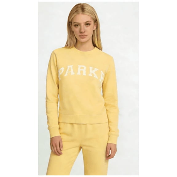 Parke Classic Varsity Sweatshirt – Timeless Letter Graphic, Relaxed Fit, Cozy Crewneck for Daily Wear