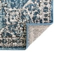 thumbnail image 7 of Unique Loom Nyla Collection Area Rug - Smile (2' x 6' Runner Blue/Light Blue), 7 of 7