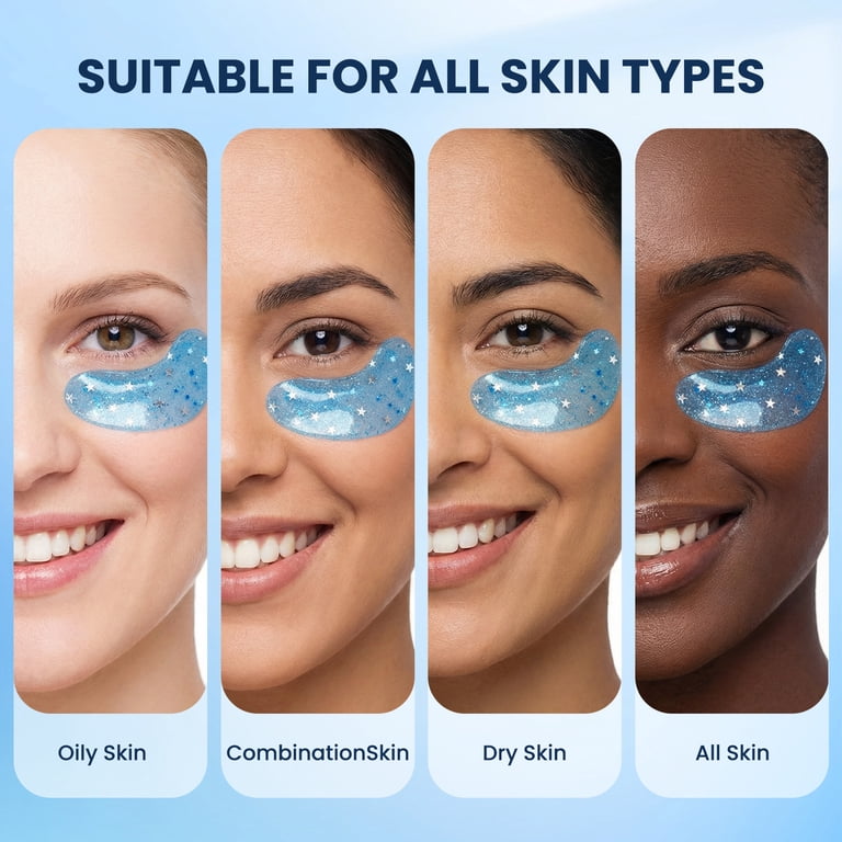 MTUYELI Under Eye Patches, Hyaluronic Acid, 30 Pairs photo 6