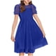 thumbnail image 5 of Vestido Largo Casual Vestido Casual de Polka de Moda para Niños con Falda de la Princesa de Manga Corta de Malla Y Falda de Gasa de Malla Vestido de la Princesa Del Bebé, 5 of 6