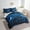 Blue, variant on Erosebridal Gaming Bedding Sets Twin Size, Neon Gampad Comforter Sets with Sheets, Geometric Stripe Decor, Reversible 7pcs