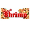 thumbnail image 1 of Fresh Shrimp Cooked 13 oz Vinyl Banner With Metal Grommets, 1 of 4
