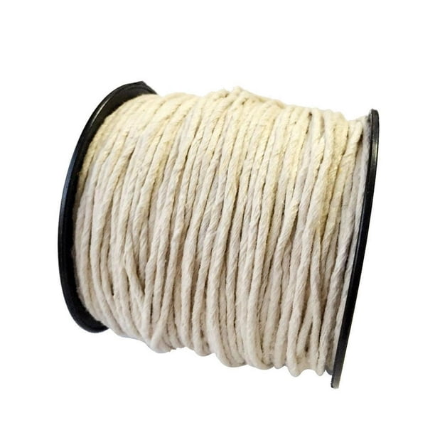 1 Roll of Cotton Rope Braided Twisted Cord Twine Sash for DIY