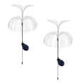 thumbnail image 1 of 2 uds medusas decoración de luz Solar de jardín, accesorios de jardinería lámpara de jardinería iluminación exterior lámpara Solar adornos de estacas , estilo b shamjiam Luz de la lámpara de medusas, 1 of 7