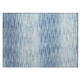 thumbnail image 2 of Addison Rugs Chantille Indoor/Outdoor Transitional Lines Blue Washable Rectangle Rug, 1'8" x 2'6", 2 of 6