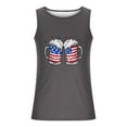 thumbnail image 3 of Xysaqa Men's Big & Tall American Flag Tank Tops Sleeveless Shirts for Men Funny Graphic Tee Gym Workout T-Shirts Patriotic Tanks for Men Summer Savings Clearance M-6XL, 3 of 3