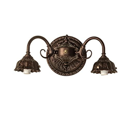 Meyda Lighting 13" Wide Victorian 2 Light Hardware 14703