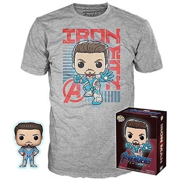 Funko POP! & Tee Collectors Box Marvel: Avengers: Endgame - Iron Man 2XL