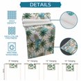 thumbnail image 6 of Tropical Plant Table Runner 72 Inches, Summer Watercolor Boho Green Palm Trees Bed Runner Dresser Scarves Tabletop for Indoor Outdoor Parties/Ceremony/Banquet, 18" x 72", 6 of 9