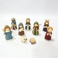 thumbnail image 1 of 10pcs Natividad Pesebre Decoración Cristo Nacimiento de Jesús Adorno Resina Católica de Decoración Navideña perfecl Estatua de la figura de la natividad, 1 of 7