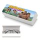 thumbnail image 5 of Los Croods Estuche Rígido para Gafas de Cuero PU Protector con Forro de Felpa Premium Suave para Hombres y Mujeres, 5 of 6