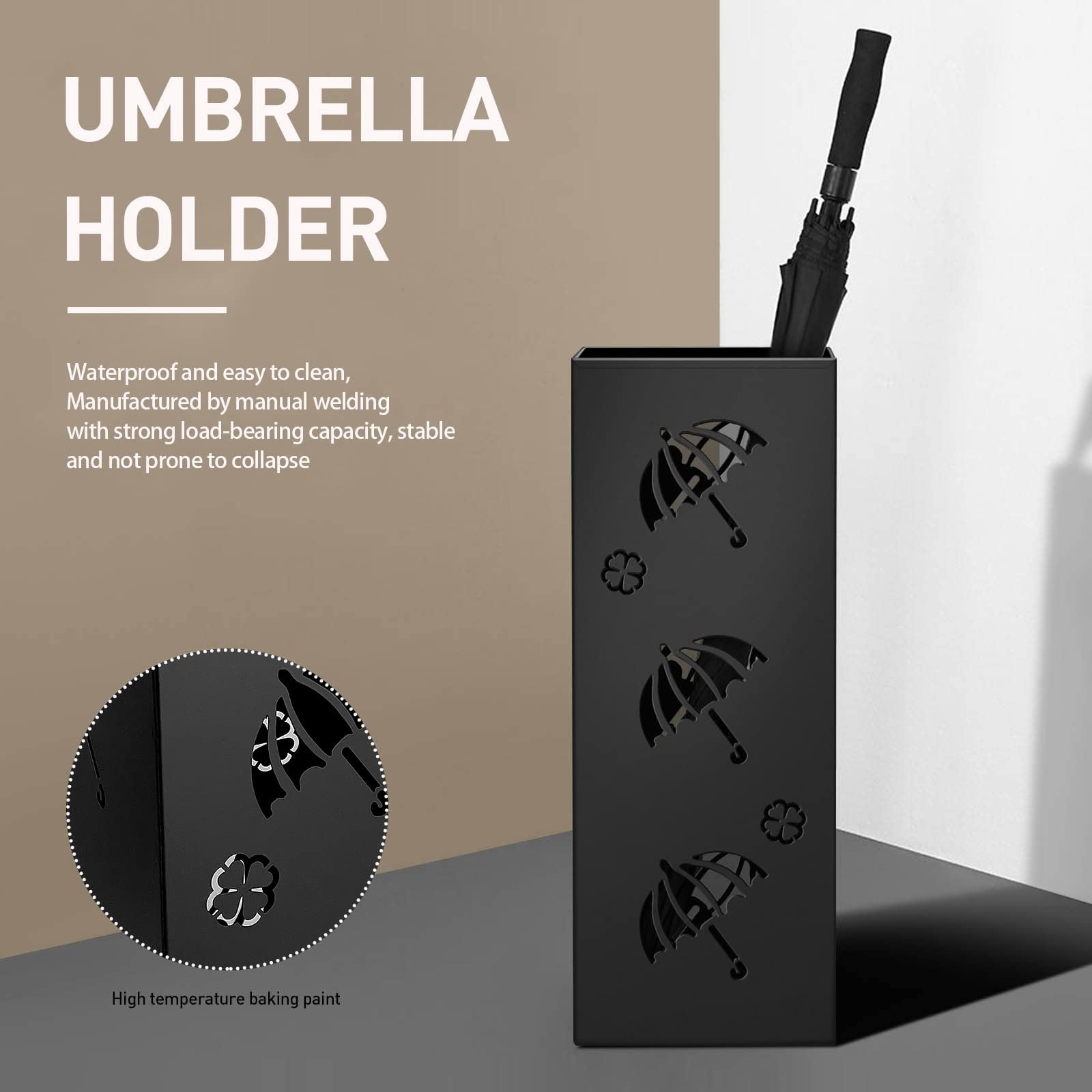 Umbrella Holder For Entryway | Stands Keep Your Floors Dry And Tidy With Our Indoor Stand Stylish Rack Convenient Storage Solution.