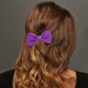 thumbnail image 2 of Ganchos de pelo de Halloween de 3 piezas con clip de pico de pato para mujeres en púrpura y blanco, 2 of 5