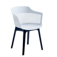 thumbnail image 2 of Porthos Home Palmer Dining Chairs, Plastic Shell And Legs (Set Of 2), 2 of 6