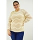 thumbnail image 5 of Sueter con perlas Roman Fashion /Tallas Extras, 3031 (Beige) beige UNI, 5 of 7