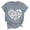 Gray, variant on gakvbuo Valentine'S Day T Shirts For Women Cute Heart Print Novelty Graphic Tees Casual Short Sleeve Top Women Printing Short Sleeve Top Short Sleeve Round Neck Top Shirt