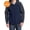 Dress Blue Navy/ Battleship Grey, variant on J335 Hooded Core Soft Shell Jacket, Black, M, Mens Hoodies