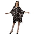 thumbnail image 2 of Moomaya Women's Short Tassel Kaftan Casual Swimwear Swimsuit Cover Up Short Beach Caftan Dress, 2 of 7