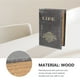 thumbnail image 5 of GOOHOCHY Caja estilo Biblia, caja de madera navideña, estuche de regalo, accesorio navideño, caja de regalo decorativa, 5 of 8