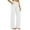 White #8, variant on WULMLEO Straight Leg Yoga Pants Women High Waisted Soft Leggings with Pockets Office Dress Work Slacks Comfy Stretch Trousers Beige XL