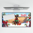 thumbnail image 4 of Merry Christmas Woofmas Xmas Noel Doberman Pinscher Elf Candy Cane Snow Desk Mat Full Keyboard Mouse Pad Doberman Dog Lover Gifts Large Mousepad - 13017, 4 of 5