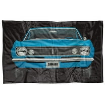 Chevrolet Blanket, 36'x58' 1967 Camaro Car Illustartion Fleece Blanket