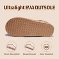 thumbnail image 4 of Zapatillas Gdazzio para mujer, fuzzy, acogedoras, tobilleras, castañas, 4 of 8