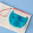 thumbnail image 6 of S SERENABLE Edge Sewing Gauge Seam Guide Sewing Template, Household, Ergonomic Lightweight for Straight Stitch Quilting Ruler 3mm blue, 6 of 8