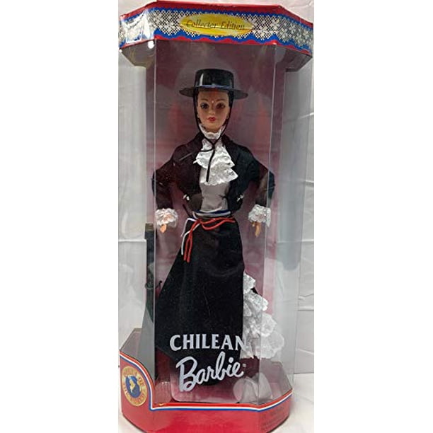 Barbie Dolls Of The World: Chile Collector Doll - Dressed In Traditional Huaso Outfit With Dog