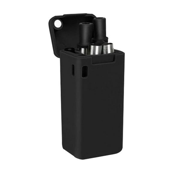 Vxdvou Reusable Folding Stainless Steel Straw with Storage Box, Portable Kitchen Gadgets for Hot & Cold Drinks, Eco-Friendly Travel Straw, Easy to Clean for Outdoor & Office Use