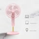 thumbnail image 4 of Yhmxh Utensilios de cocina Ventilador portátil recargable por USB de escritorio, gran ventilador de escritorio silencioso para dormitorio de estudiantes con energía eólica. Muebles para cocina, 4 of 6