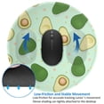 thumbnail image 4 of Disketp Avocado Small Mouse Pad 7.9x7.9 Inches,Washable Round Mousepad For Office Laptop Computer,Non-Slip Rubber Base Mouse Pads For Wireless Mouse, 4 of 9