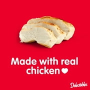 Hartz Delectables Bisque Non-Seafood Lickable Wet Cat Treats, Chicken - 1.4oz, One Pouch