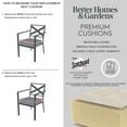 thumbnail image 6 of Better Homes & Gardens 19" x 18" Premium Navy Outdoor Seat Cushion, 6 of 11