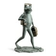 thumbnail image 2 of Suave Shopper Frog Metal Garden Sculpture, 2 of 2
