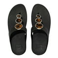thumbnail image 4 of Fit Flop Womens Halo Shimmer Toe Post Sandals, 4 of 5