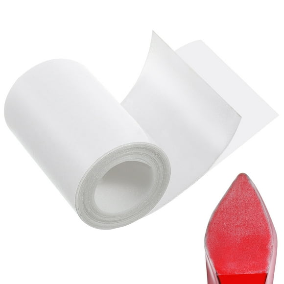 1 rollo de protector de suela transparente para zapatos, adhesivo para suelas, almohadillas antideslizantes para zapatos, botas y tacones.