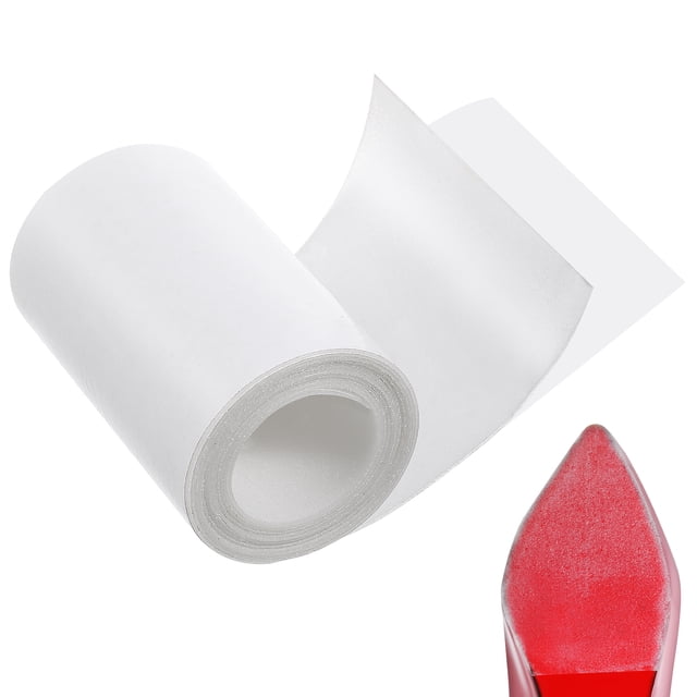 1 rollo de protector de suela transparente para zapatos, adhesivo para suelas, almohadillas antideslizantes para zapatos, botas y tacones