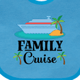 thumbnail image 4 of Inktastic Family Cruise Vacation Trip Boys or Girls Baby Bib, 4 of 4