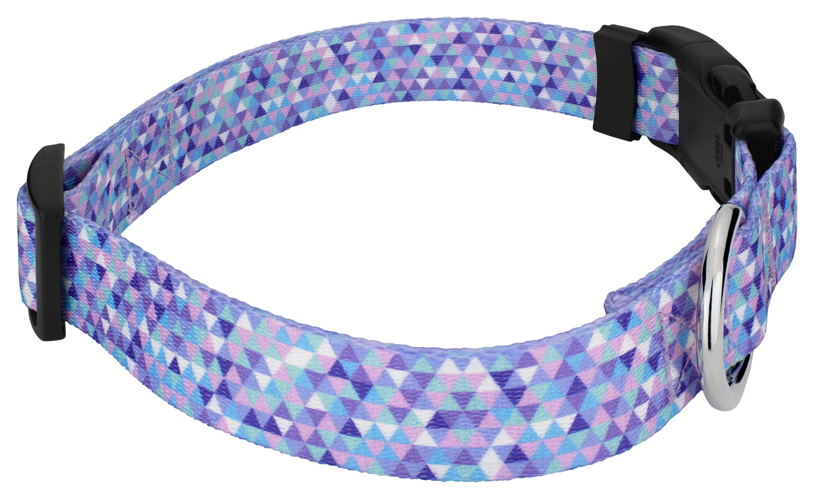 Country Brook Petz® Mermaid Mosaic Everyday Dog Collar and Leash, Medium