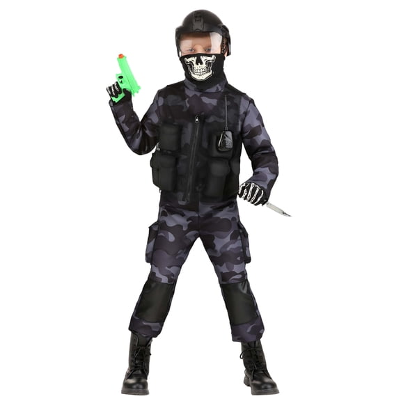 Kid's Midnight Navy Seal Costume