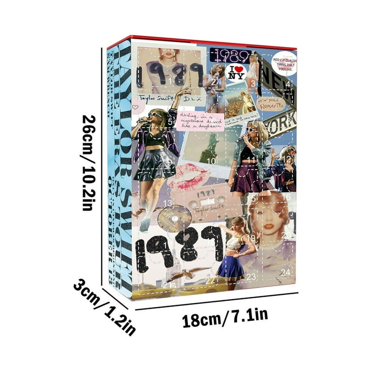 Taylor Swift Fans Gifts - 24 Pieces Taylor Swift Advent Calendar