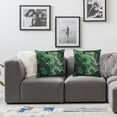 thumbnail image 3 of Nawypu Set of 2 Throw Pillow Cover Green Pattern Malachite Abstract Closeup Continuous Detailed Flagstone Gem Pillowcase Home Decorative Square Pillow Case Cushion Cover White, 3 of 6