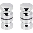 thumbnail image 1 of 2 Ensembles de Porte-Clés en Acier Inoxydable avec Étiquette à Main en aluminium, 1 of 5