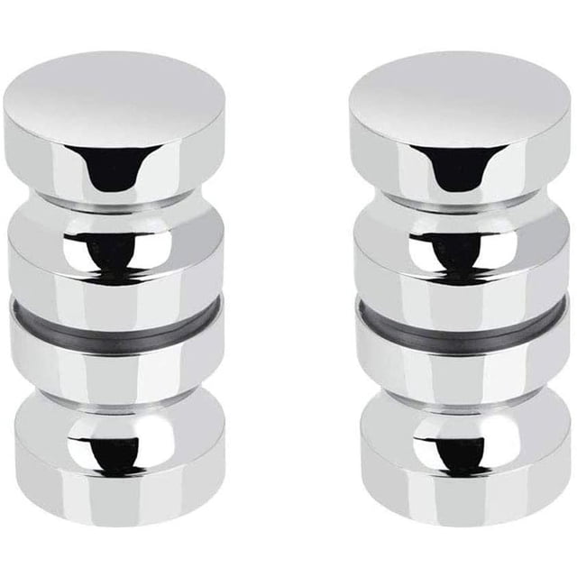 2 Ensembles de Porte-Clés en Acier Inoxydable avec Étiquette à Main en aluminium