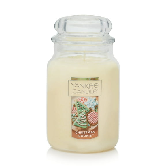Yankee Candle Christmas Cookie Original Large Scented Jar Candle, 22 oz